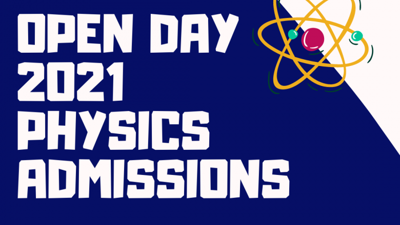 A poster for the Open Day in 2021