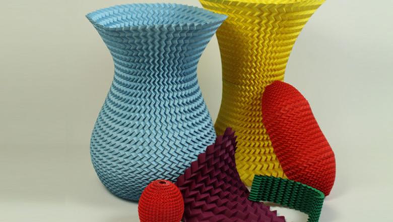 Vases made from paper
