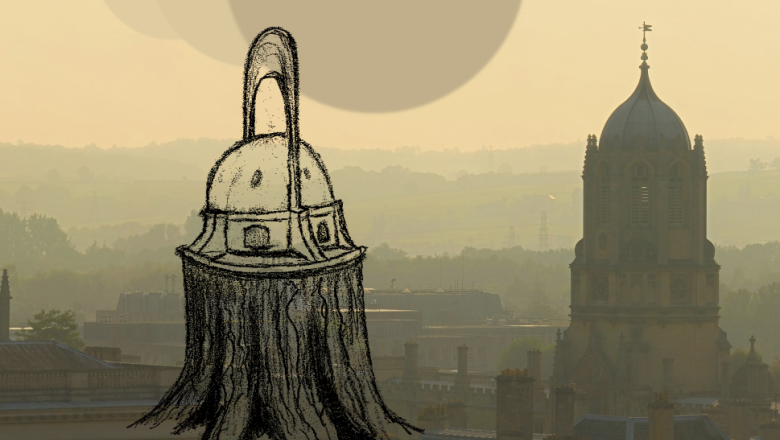 The Radcliffe Camera becomes a living planet