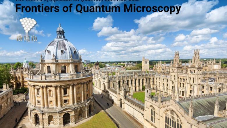 An aerial view of Oxford's Radcliffe Camera.
