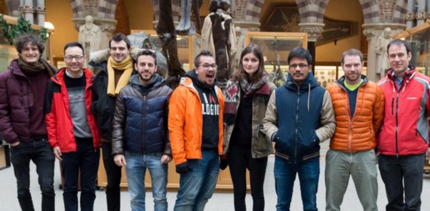 Group Picture in the Museum next Door