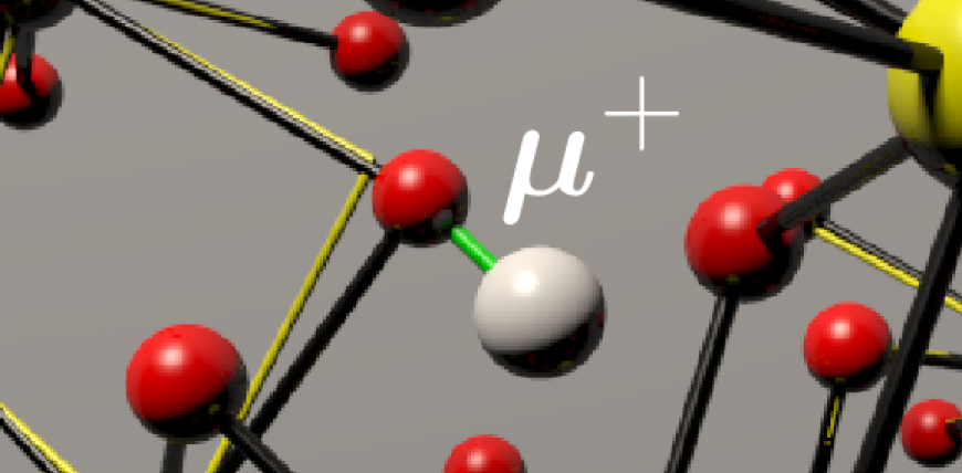 A muon implanted in an oxide