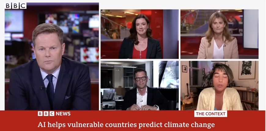 BBC News on how AI helps predict extreme weather