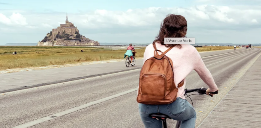 On the bike to France